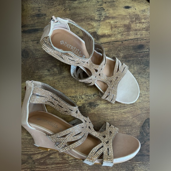 Rose gold wedges - Picture 2 of 2